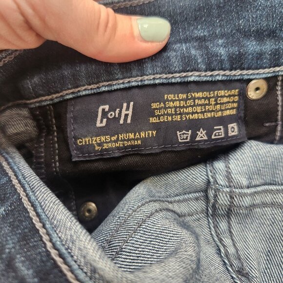 Citizens of Humanity Avedon Skinny Jeans Stretch Medium Wash Women's 27 - Picture 10 of 12